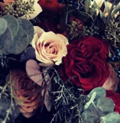 Festive Bouquet In Red