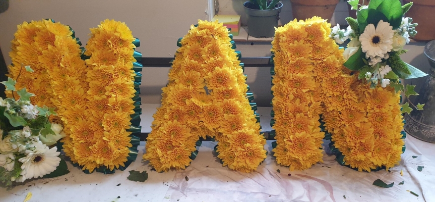 Coloured Lettering