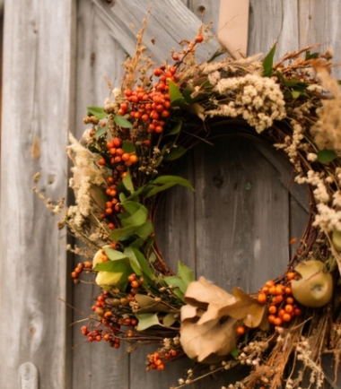 Autumn Halloween Wreath Workshop